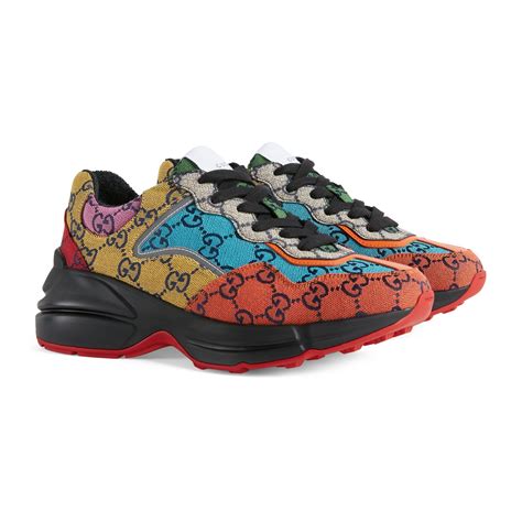 multicolor gucci sneakers|Gucci shoes sneakers women.